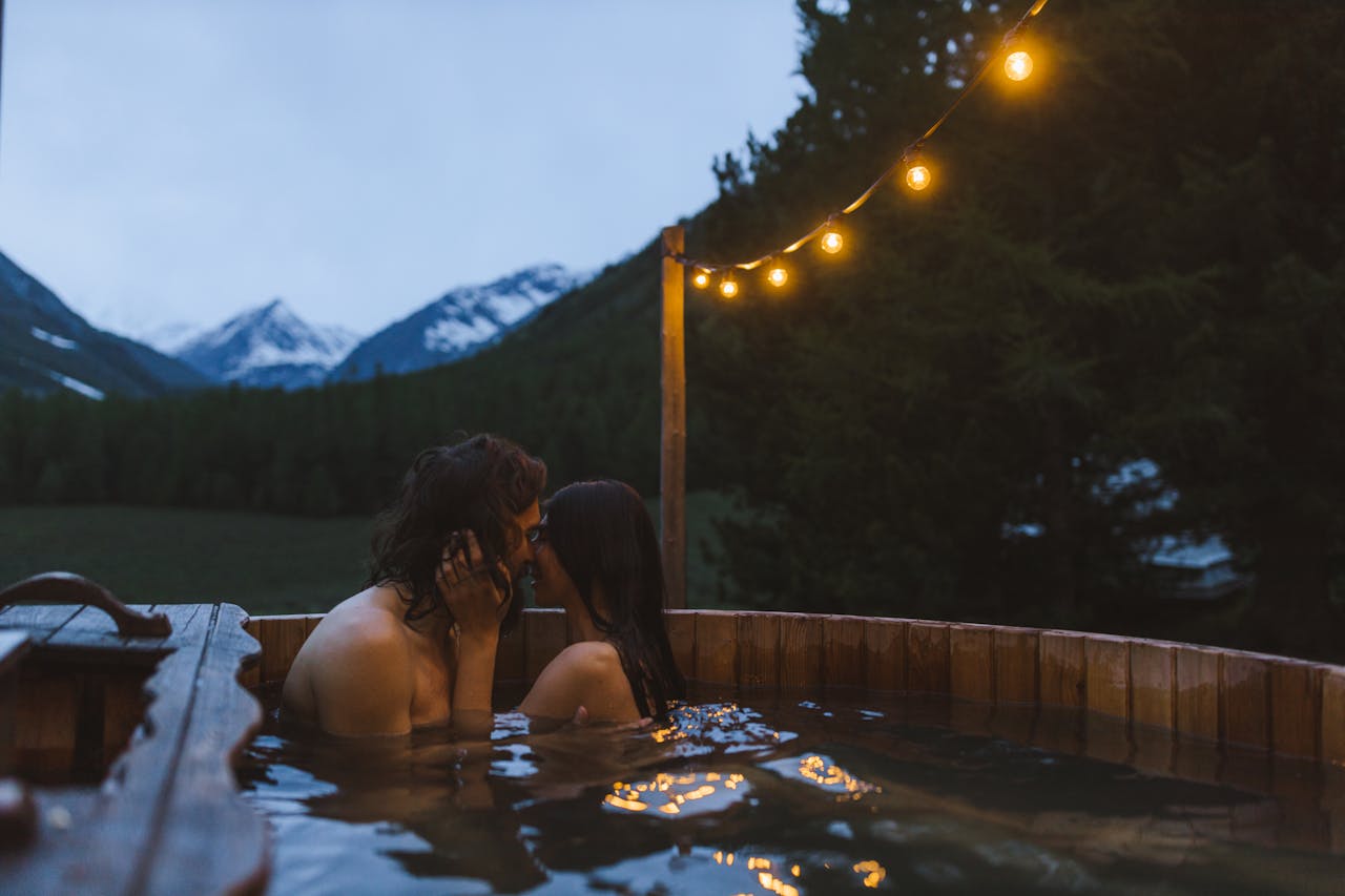 overnachting met hottub
